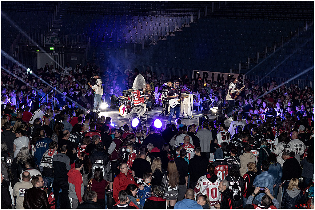 Koelner Haie Abschiedsfeier; Koeln, 22.04.2022